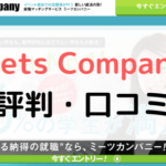 【体験談有り】Meets Company(ミーツカンパニー)の評判は?口コミまとめ